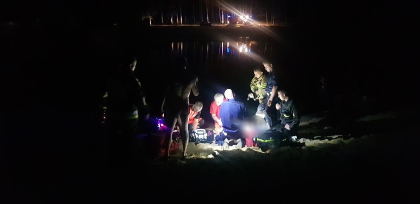 Tragedia na jeziorze Byszyno. Utopił się młody chłopak [ZDJĘCIA] 30.08.2019 