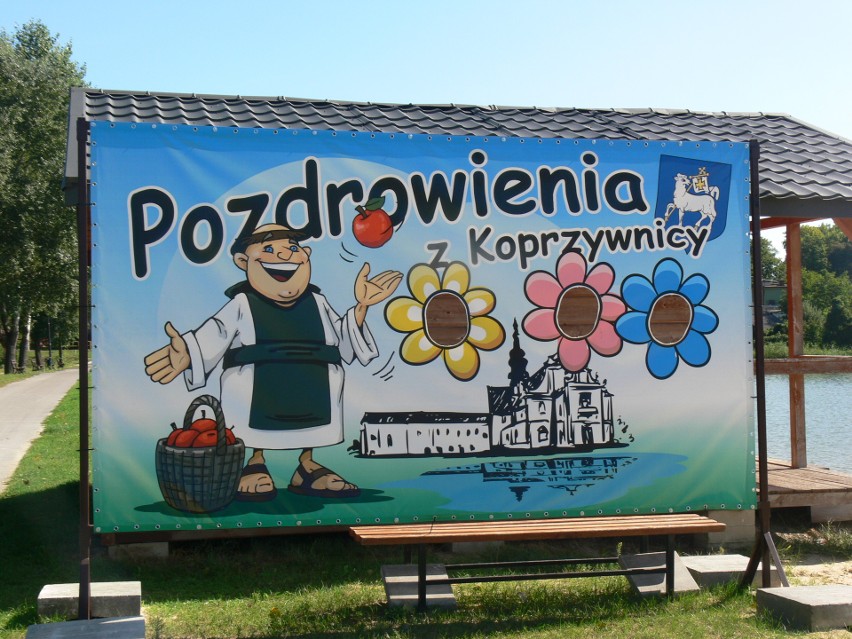 Nowością w Koprzywnicy jest także fotościanka, która stanęła...