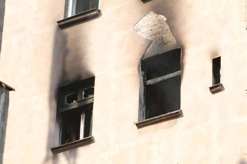 Pożar przy Pomorskiej, Wrocław, 30.06.2015