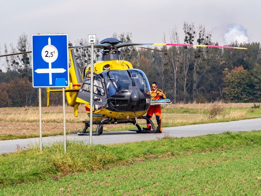 37-letni policjant postrzelił się z broni w trakcie ćwiczeń na strzelnicy w Strzelcach Opolskich