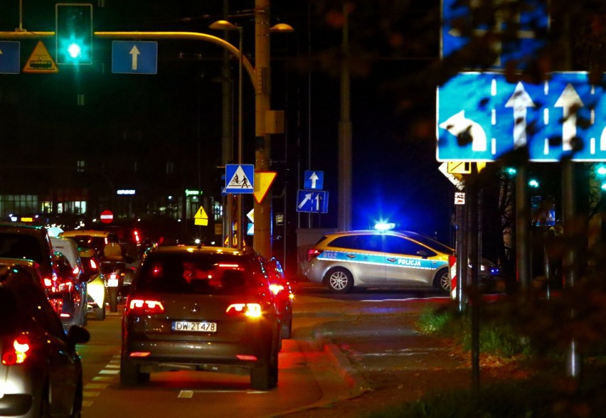 Ogromne korki na zachodzie Wrocławia