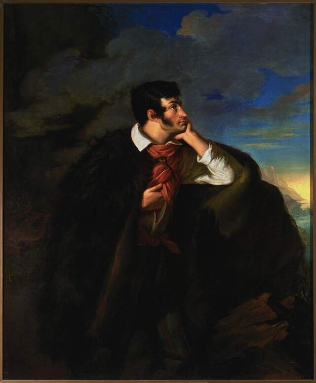 „Portret Adama Mickiewicza na Judahu skale” to jeden z...
