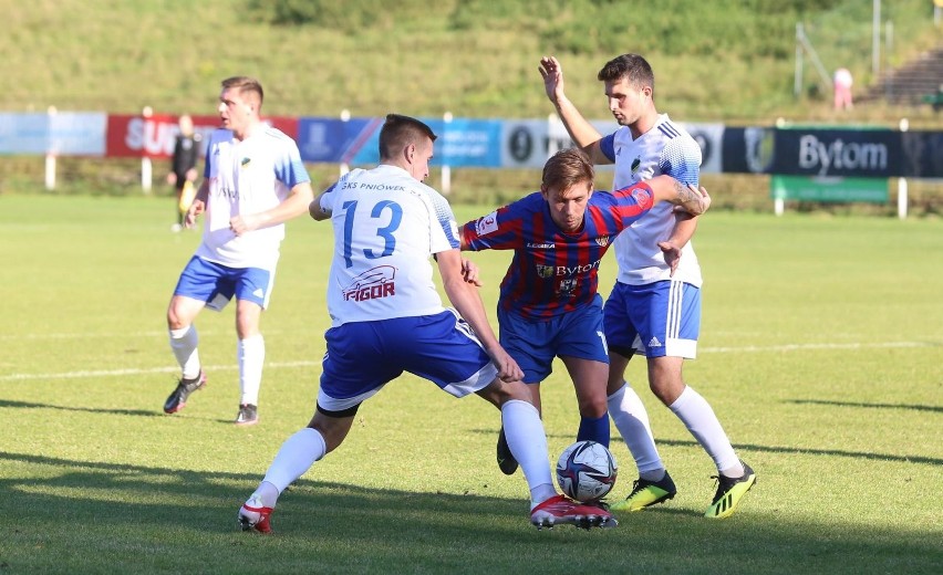 Piłkarze Polonii Bytom wygrali z Pniówkiem Pawłowice 2:0...