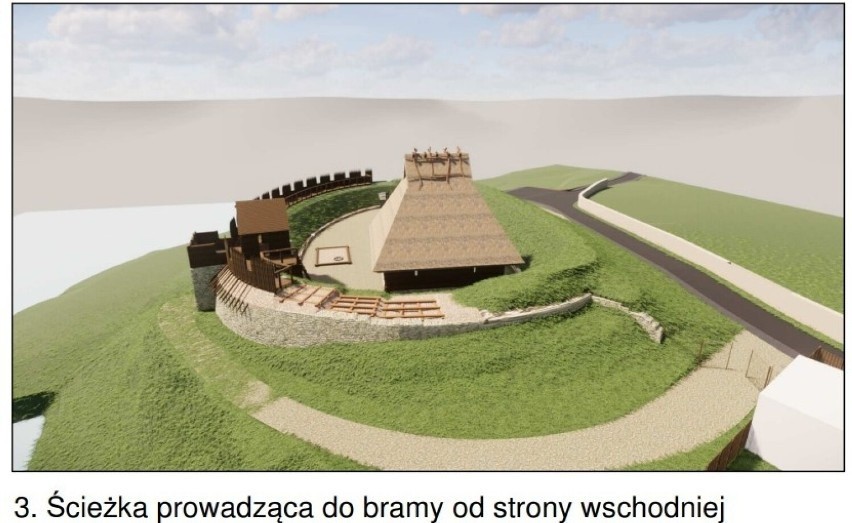 Tak ma wyglądać zrekonstruowany grród w Dobromierzu