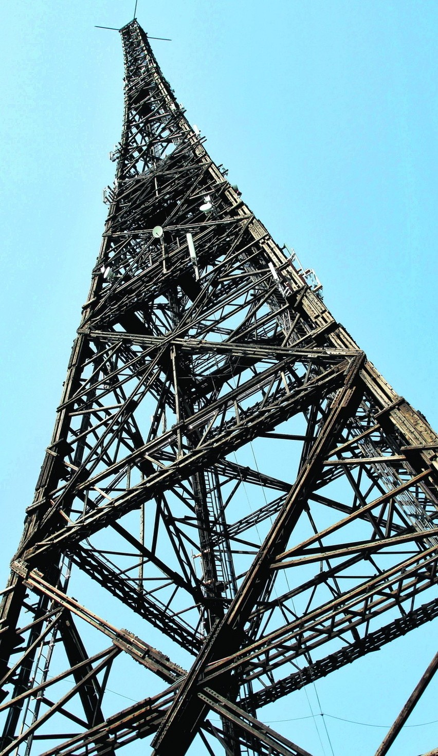 Słynna wieża gliwickiej radiostacji to także wyjątkowy...