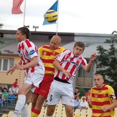 Piłkarze MOSP Jagiellonii stoczyli w czwartek twardy bój z Cracovią. Wyszli z niego zwycięsko.