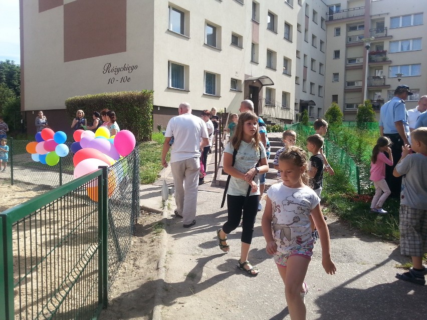 Na osiedlu Różyckiego jest nowy plac zabaw