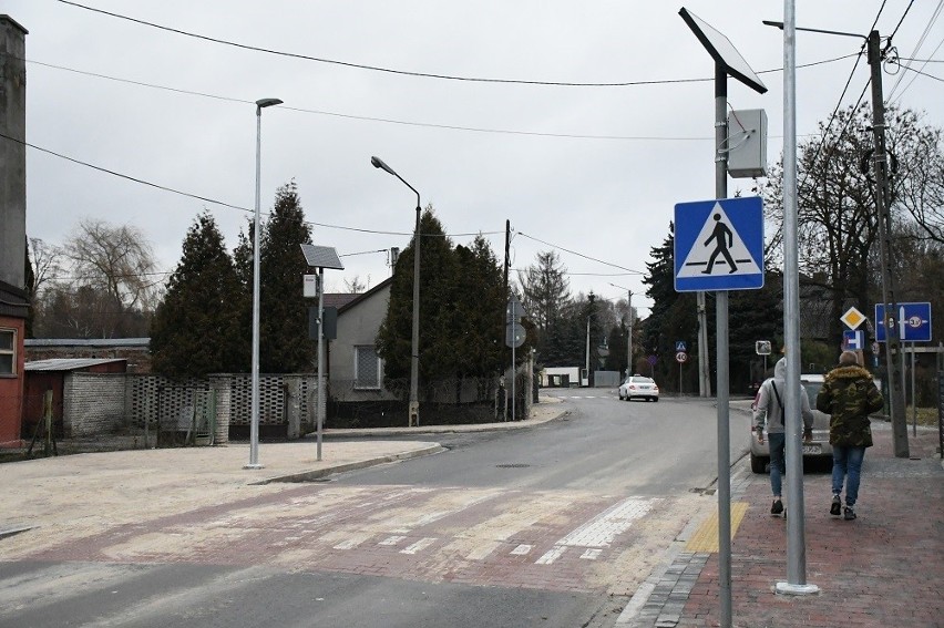 Zakończyła się przebudowa ulicy Podzamcze w Miechowie