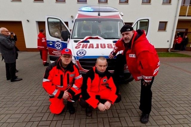 Nowy ambulans w Kołobrzegu.