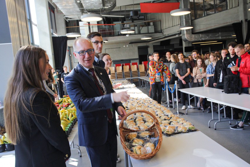 Śniadanie z Rektorem na Politechnice Wrocławskiej 18.05.2022