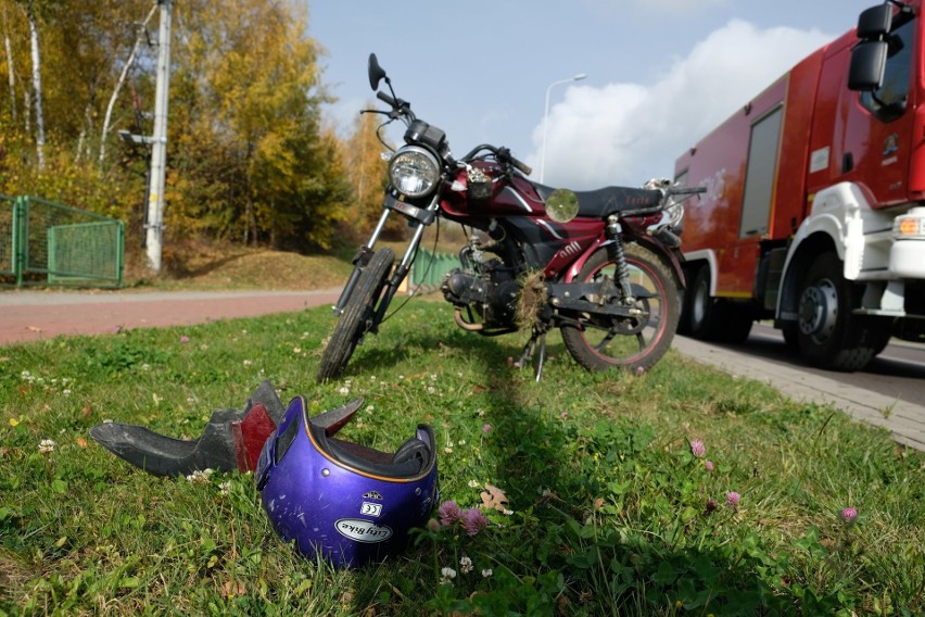 Wypadek wydarzył się we wtorek na al. Wolności w Przemyślu....