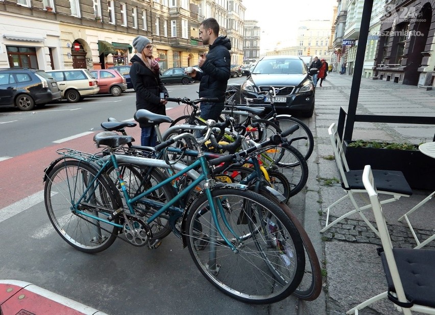 Szczecinianie zbierali rowery dla uchodźców