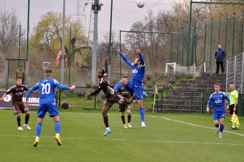 1.04.2023, Kraków: Garbarnia - Wisła Puławy