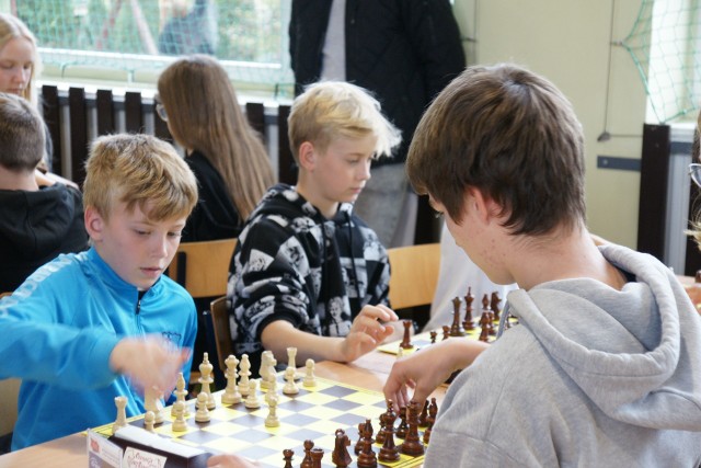 Turniej Międzyszkolnej Ligi Szachowej w Łubiance