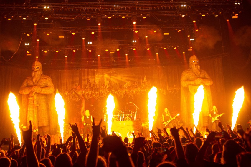 Legendy ciężkiego brzmienia w Krakowie. Machine Head i Amon Amarth zagrali w Tauron Arenie