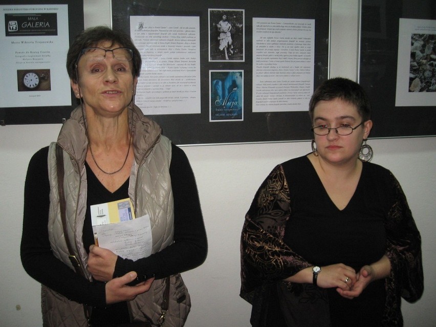 Wystawę otworzyła Barbara Polakowska, kurator Malej Galerii...