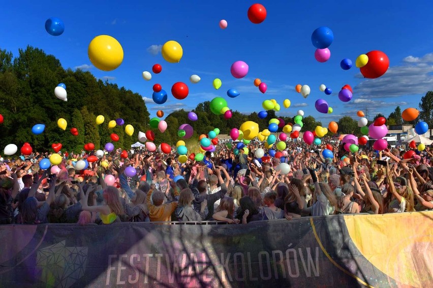 Festiwal kolorów w Częstochowie. Wszyscy byli pokryci...