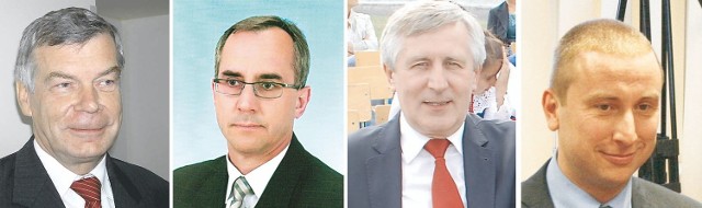 Andrzej Pałucki, Jacek Kaczmarek, Stefan Śpibida i Jan Stocki