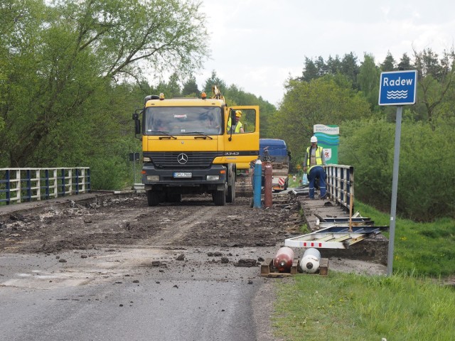 Pierwszy dzień, zaplanowanego aż na pół roku, remontu mostu na rzece Radew