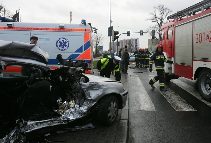 Wypadek na Mieszka I...