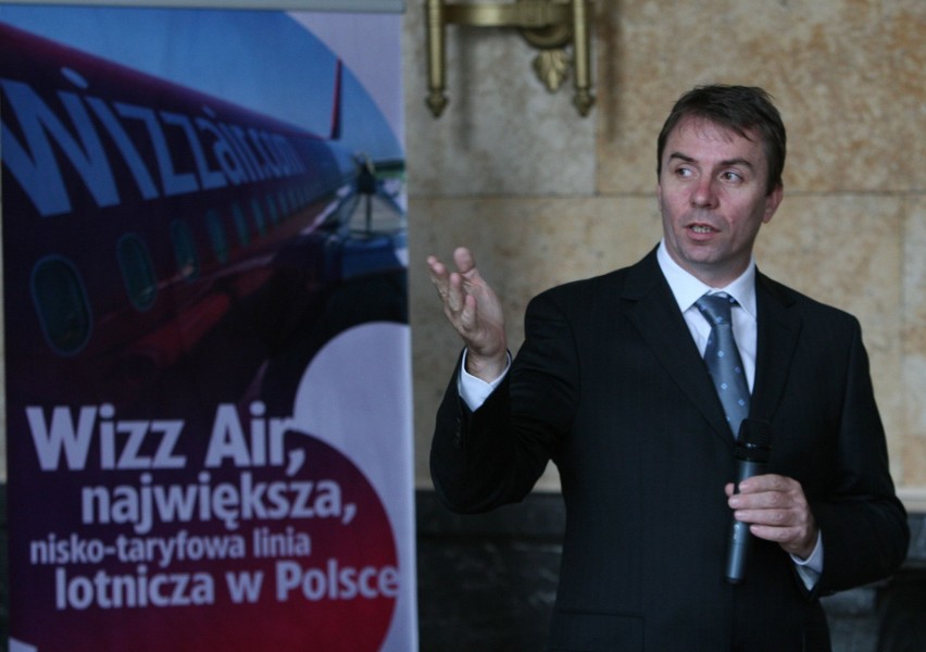 Jozsef Varadi, CEO Wizz Air, jedna z pierwszych wizyt w...