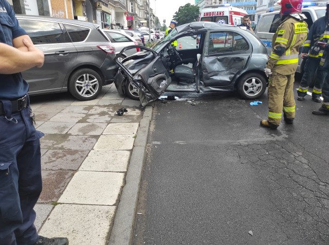 Wypadek na alei Wojska Polskiego