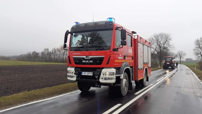 Tragedia na drodze. Niedaleko Hrubieszowa zginął kierowca