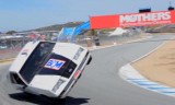 Prawie przejechał tor Laguna Seca na 2 kołach [FILM]