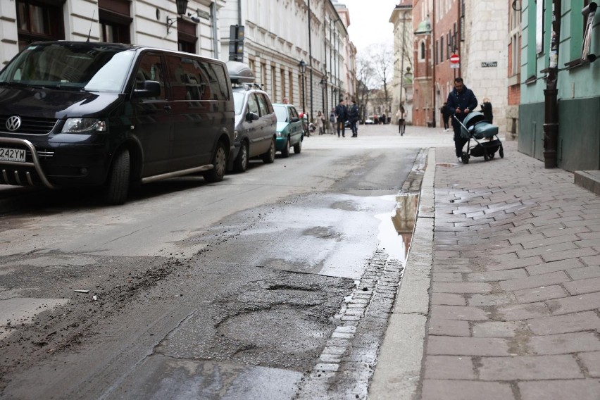 Ulica Jagiellońska w Krakowie - zdjęcia ze stycznia 2023