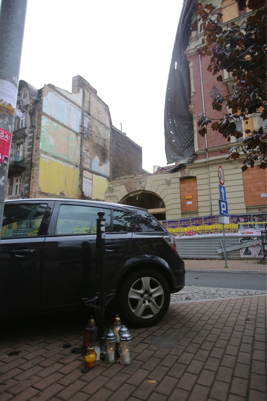 Kamienica przy ul. Chopina w Katowicach po wybuchu