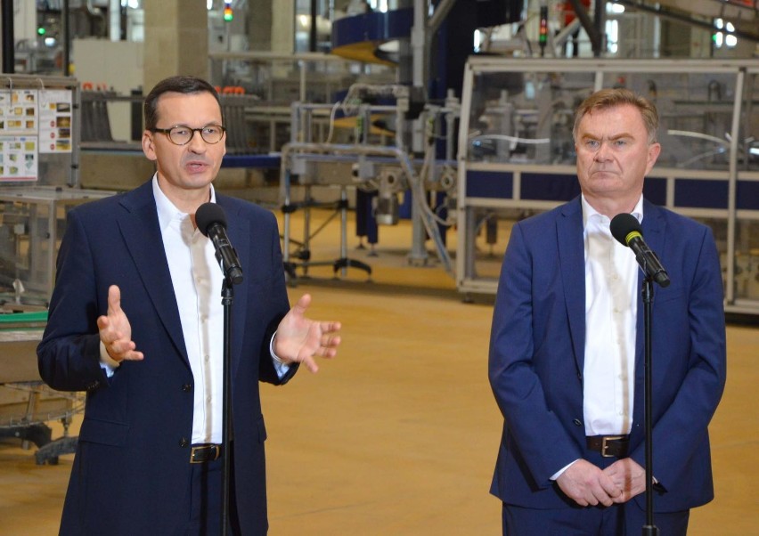 Premier Mateusz Morawiecki odwiedził ZPOW Agros Nova w Łowiczu [ZDJĘCIA]