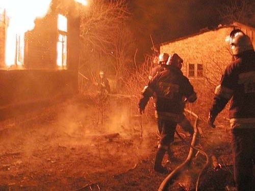 Pożar w gminie Wąsosz. Zdjęcie ilustracyjne