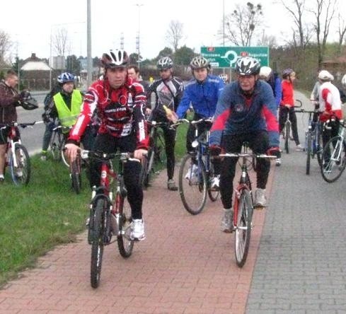 Druga część dystansu do przejechania na rowerze.