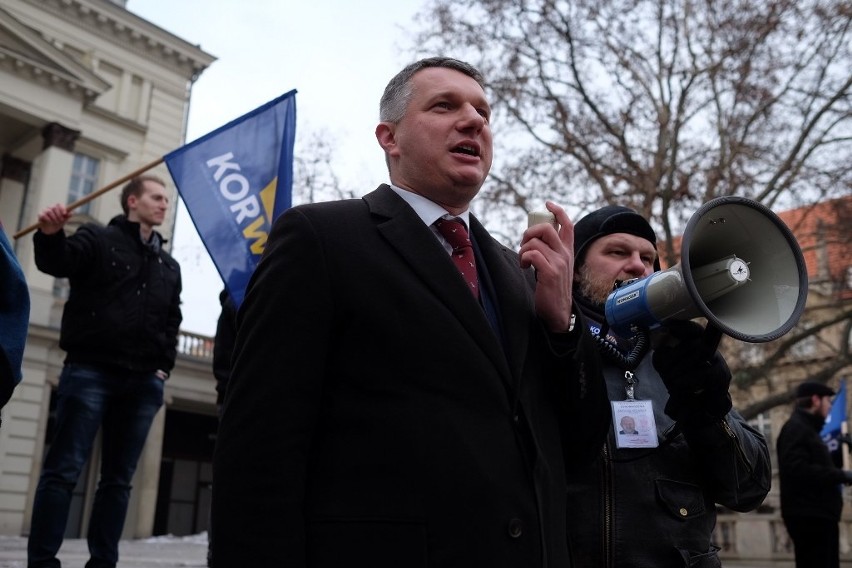 Manifestacja partii KORWiN w Poznaniu. Po raz drugi wyszli...