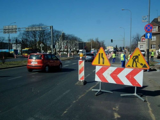 Trwa przebudowa Ściegiennego w Poznaniu