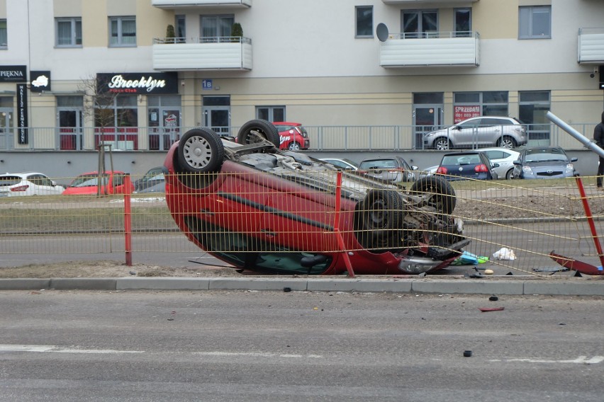 Potrącenie na ul. Żeromskiego w Białymstoku. Citroen wjechał...