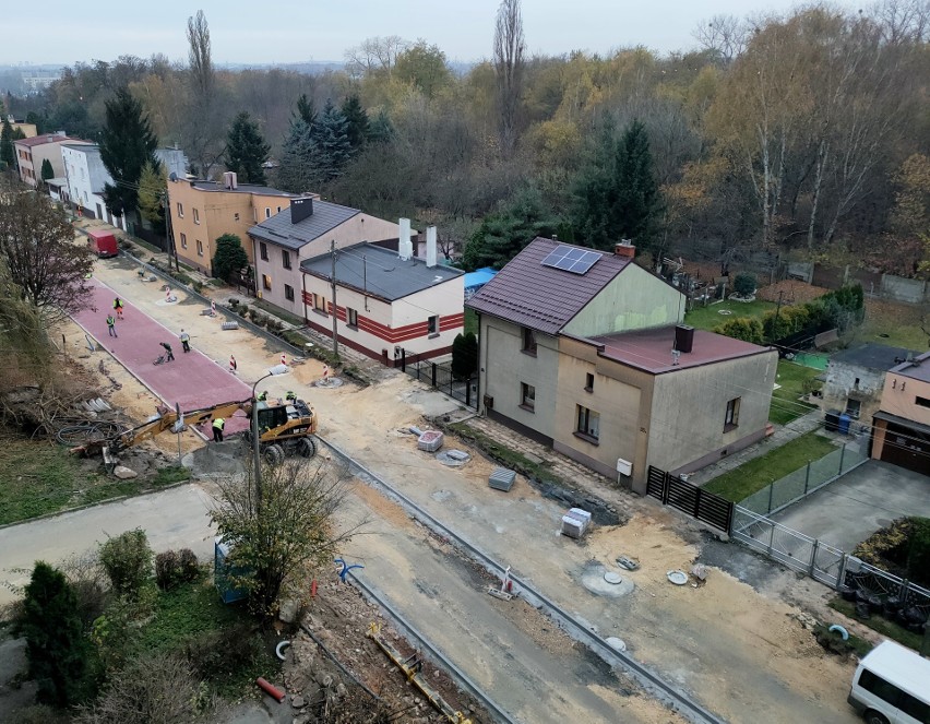 W Czeladzi trwa przebudowa i remont ulicy Ogrodowej...