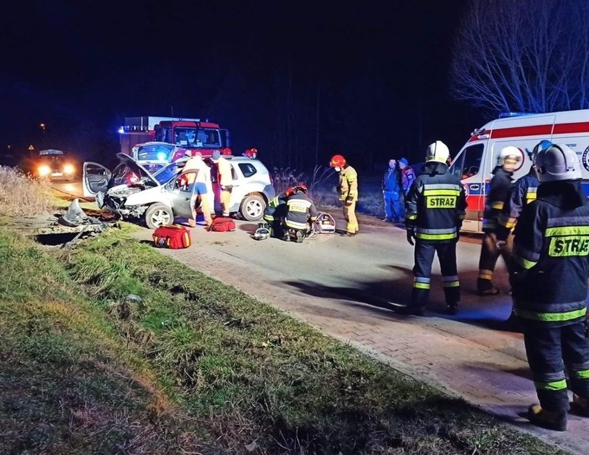 Wypadek w Janiku w gminie Kunów. Pijany kierowca wjechał w przepust [ZDJĘCIA]