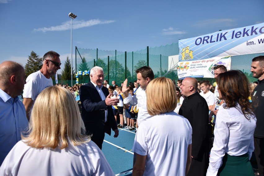 Otwarcie orlika lekkoatletycznego przy Szkole Podstawowej nr...