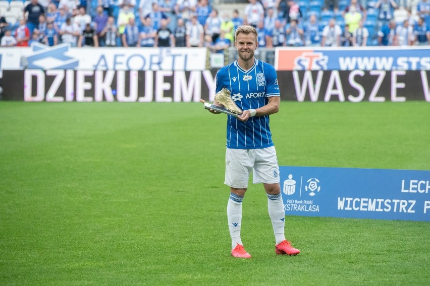 Christian Gytkjaer odchodził z polskiej ligi w glorii super...