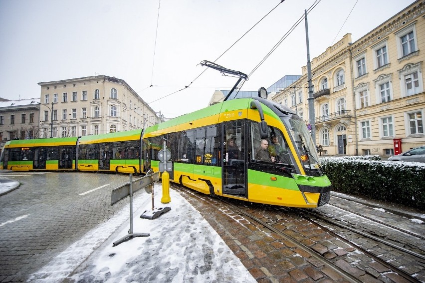 Pierwszy tramwaj moderus gamma wyruszył w czwartek na trasę...