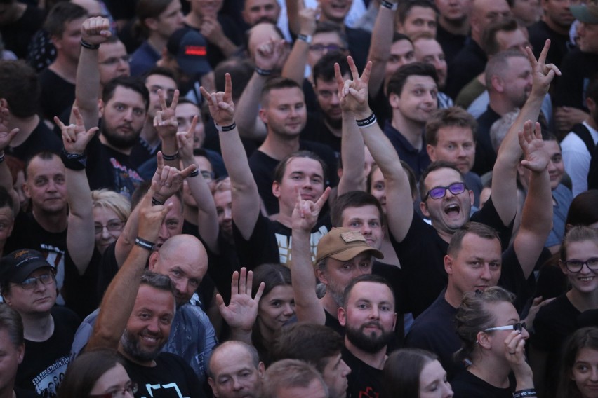 Na koncert Rammstein na Stadionie Śląskim w Chorzowie...