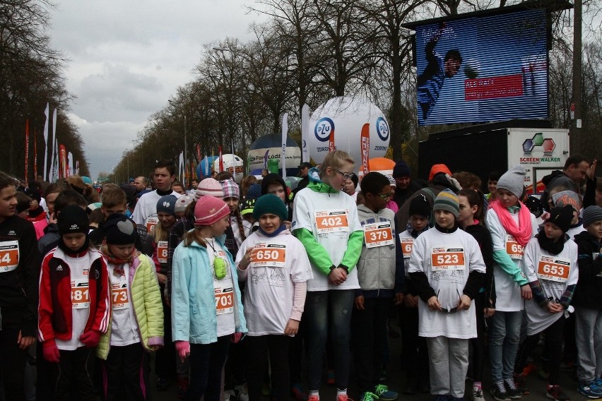 Maraton DoZ w Łodzi. Omegamed Kids Run. Bieg dzieci [ZDJĘCIA, FILM]