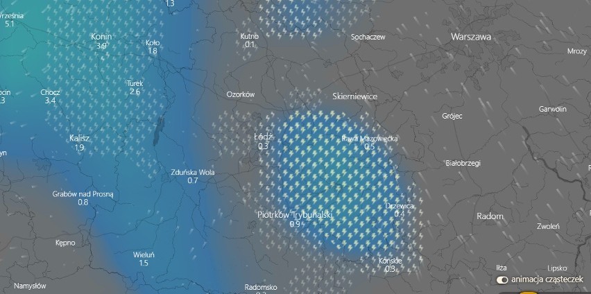 POGODA NA CZWARTEK GDZIE JEST BURZA?...