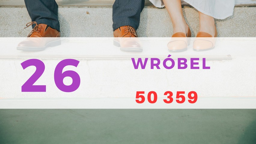 26. miejsce - Wróbel - 50 359...