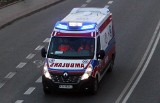 Nowy Sącz. Motocyklista ranny w zderzeniu z samochodem na ul. Grunwaldzkiej