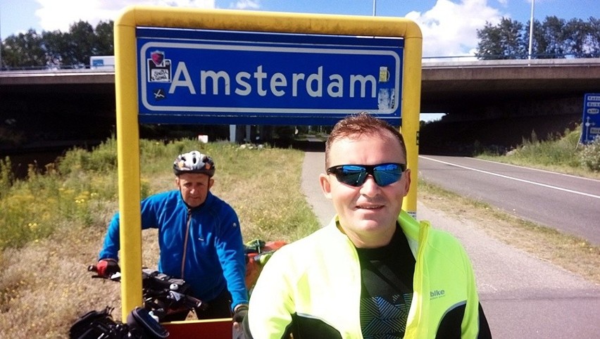 Wyjątkowa wyprawa dwóch skarżyszczan. Przejechali setki kilometrów na rowerach po Holandii i Belgii