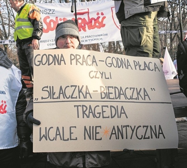 Poprzednią demonstrację nauczyciele zorganizowali w Warszawie w grudniu ubiegłego roku