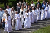 Biały miesiąc 2024 - pierwsza komunia święta w parafii bł. Karoliny w Tychach. Zobaczcie zdjęcia