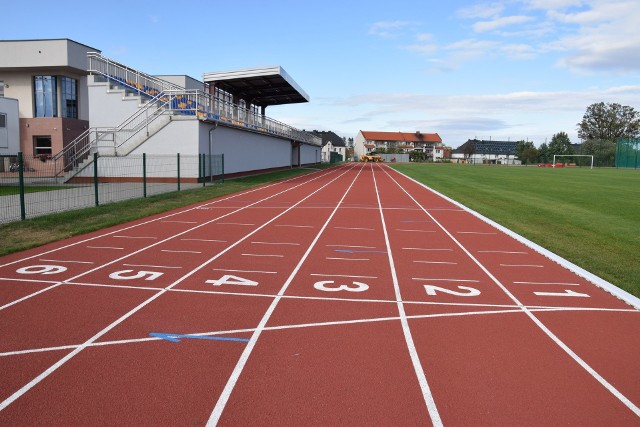 Stadion miejski w Oleśnie jest już po rewitalizacji.